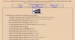 Desktop Screenshot of machinegun-belts.com